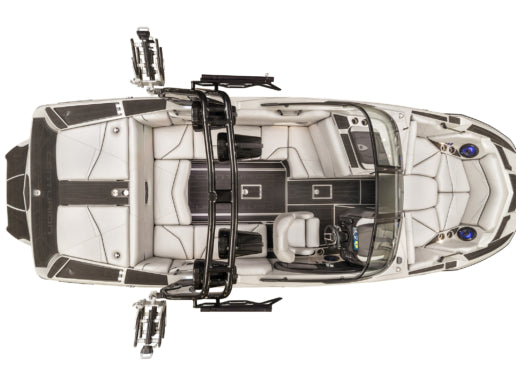 wakeboard boat rental , Centurion Fi 23 top view of the boat