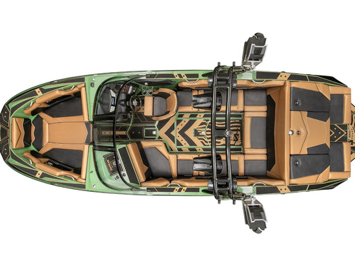 Surf boat rental inside view Supreme S240