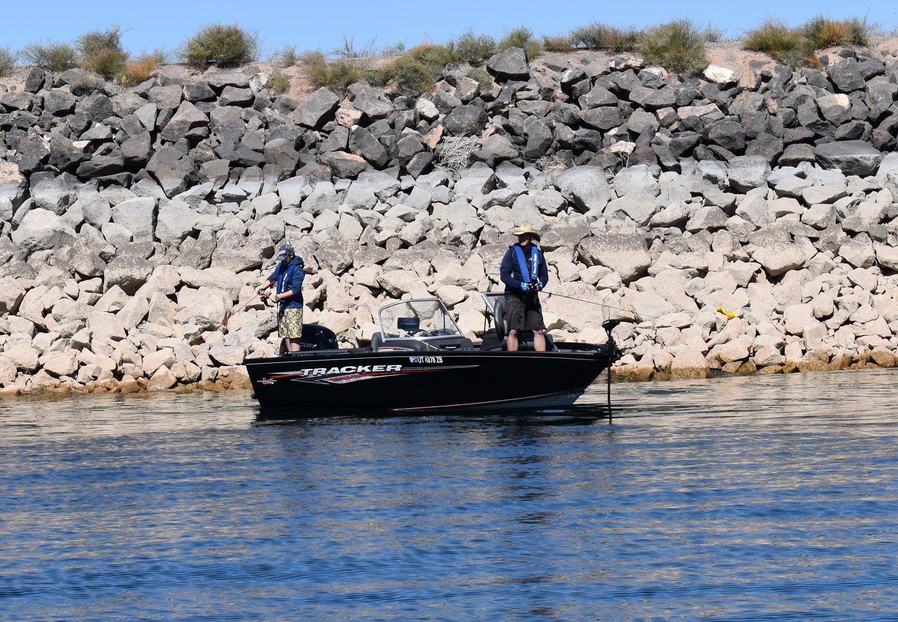 Fishing boat rentals at Lake Powell