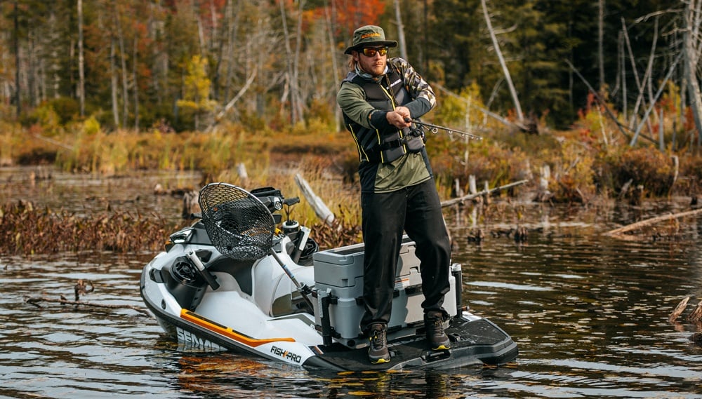 Sea Doo Rental for fishing enthusiast