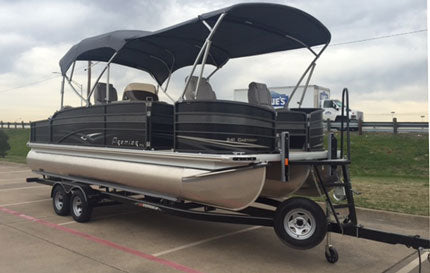 Cast A Way Pontoon fishing boat for rental