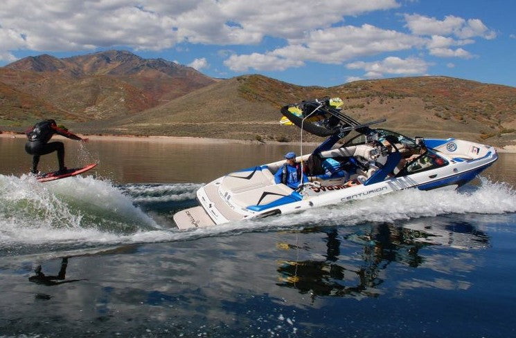 surf boat rental Lake powell on a Centurion SV233 or Wakeboard behind this boat